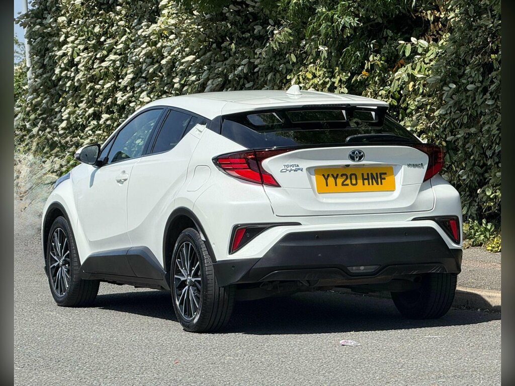 Toyota C-Hr 1.8 Vvt-h Excel Suv Hybrid Cvt Euro 6 YY20HNF White #3