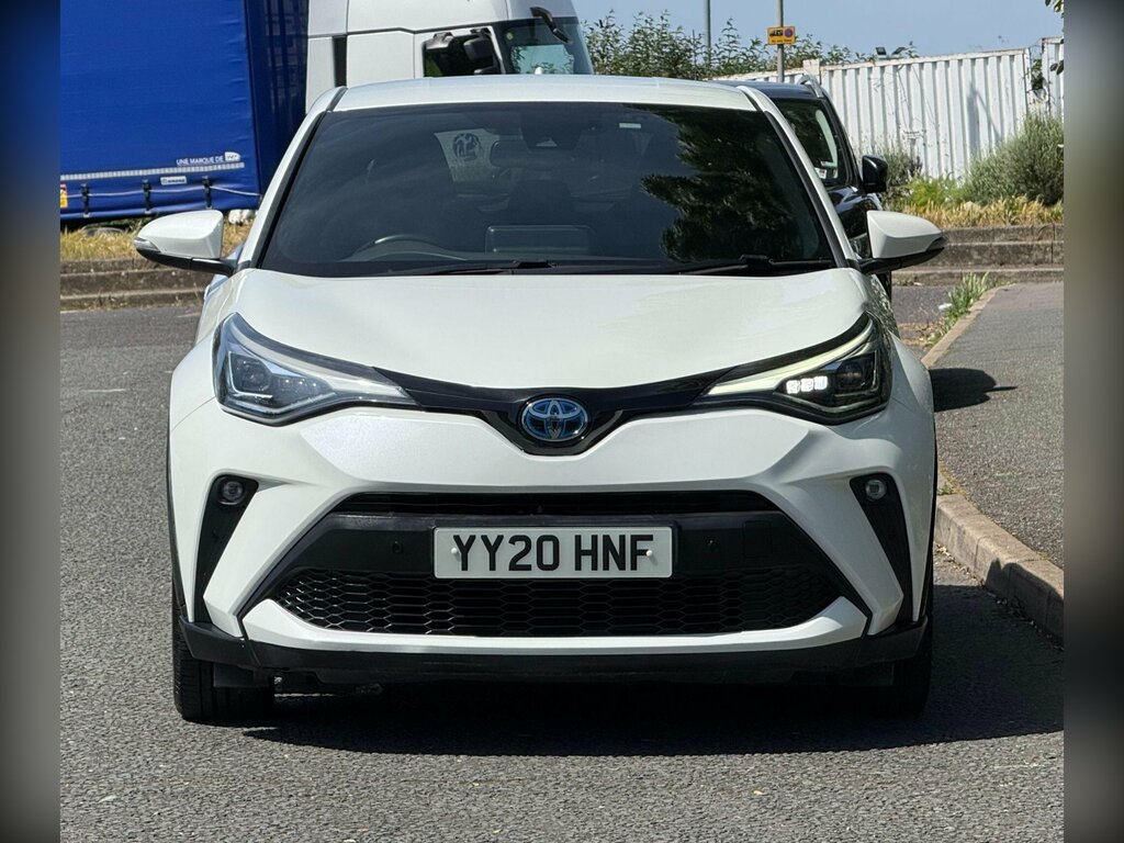 Toyota C-Hr 1.8 Vvt-h Excel Suv Hybrid Cvt Euro 6 YY20HNF White #2