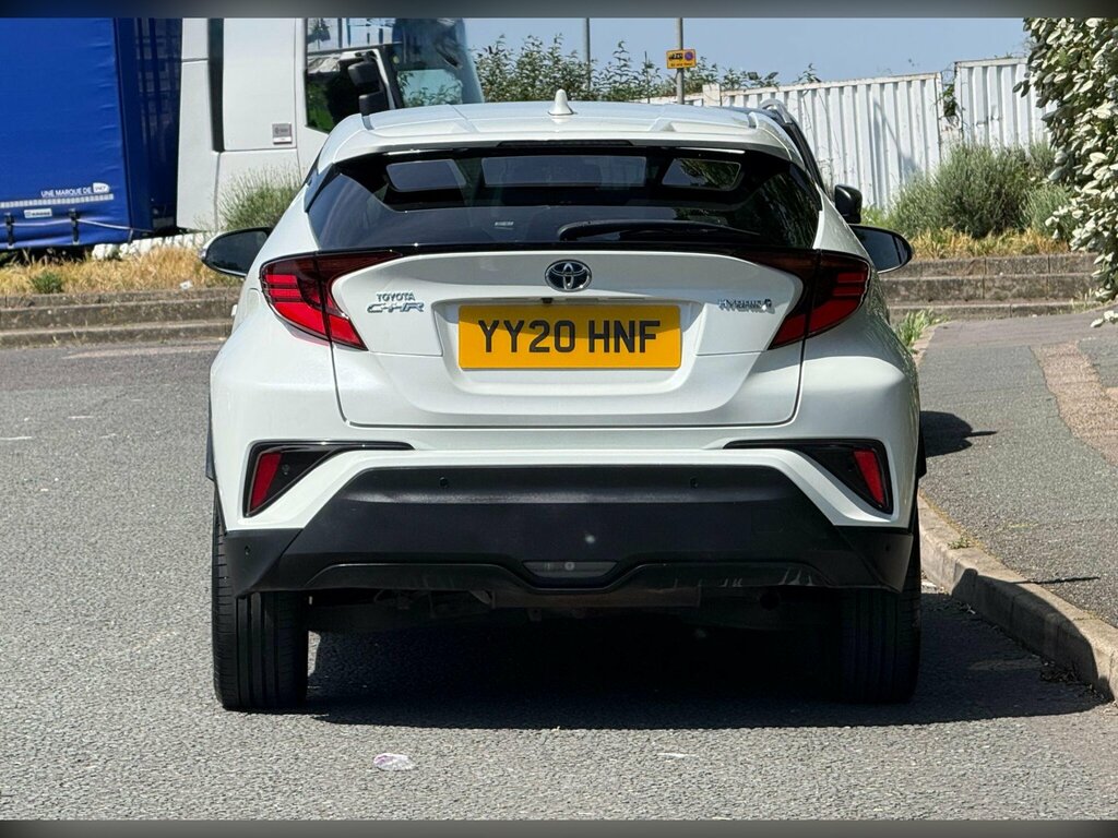 Toyota C-Hr 1.8 Vvt-h Excel Suv Hybrid Cvt Euro 6 YY20HNF White #6