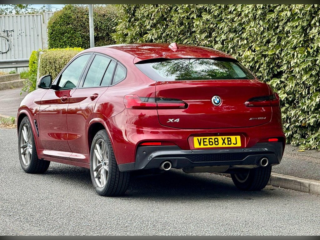 BMW X4 2.0 20D M Sport Suv Xdrive Euro 6 Red