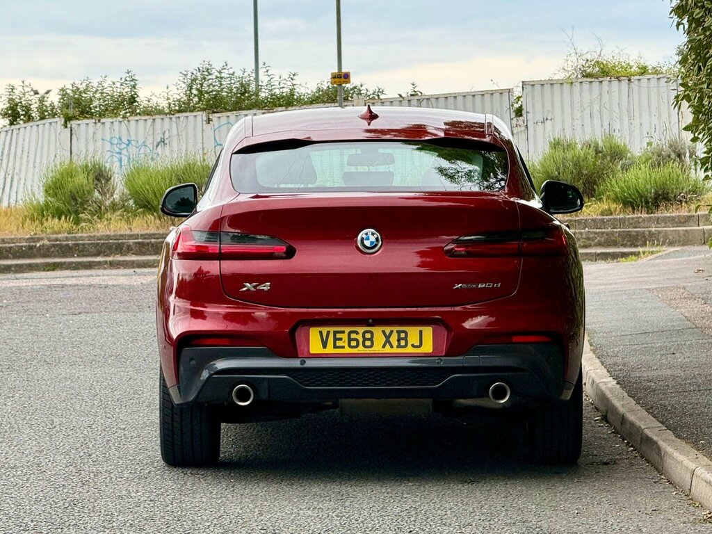 BMW X4 2.0 20D M Sport Suv Xdrive Euro 6 VE68XBJ Red #3