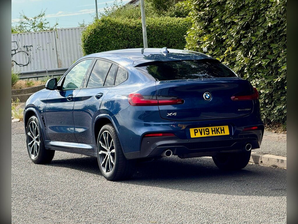 BMW X4 2.0 20D M Sport Xdrive Euro 6 Ss PV19HKH Blue #2