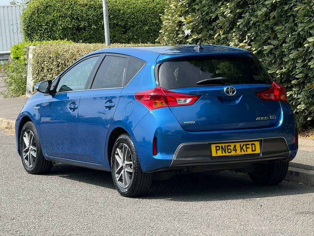 Toyota Auris 1.8 Vvt-h Icon Plus Hatchback Hybrid Cv PN64KFD Blue #4