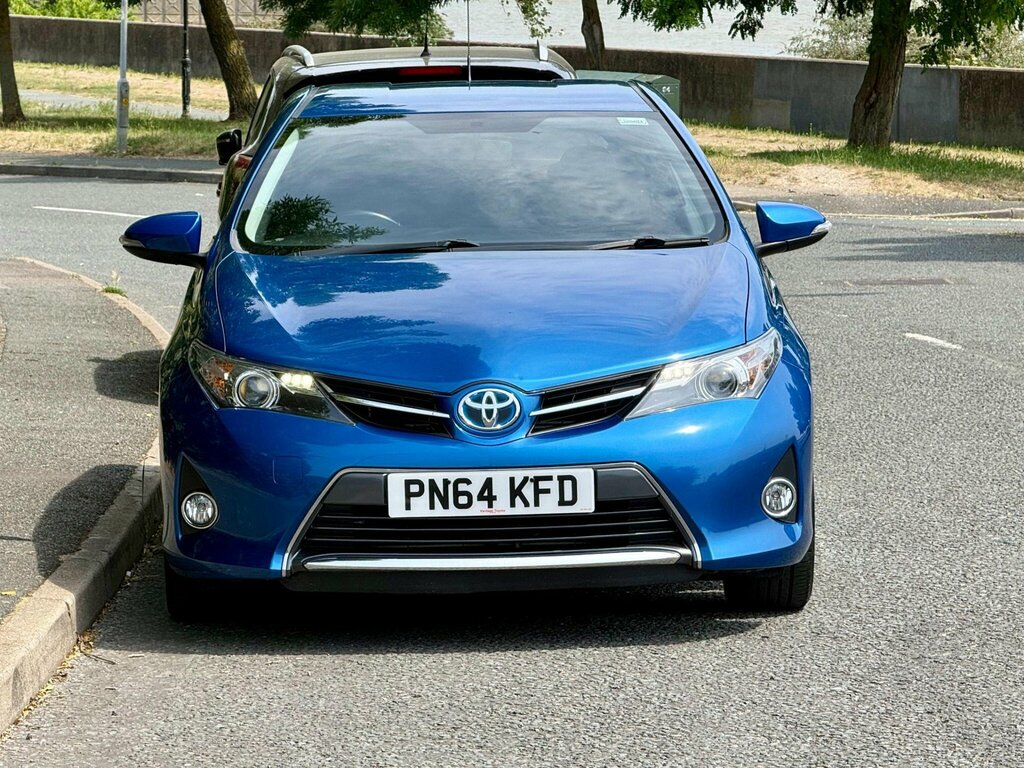 Toyota Auris 1.8 Vvt-h Icon Plus Hatchback Hybrid Cv PN64KFD Blue #2