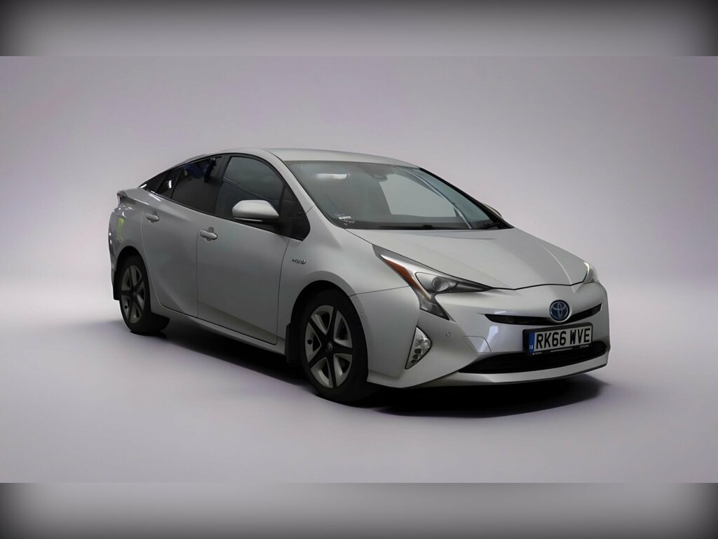 Toyota Prius 1.8 Vvt-h Excel Cvt Euro 6 Ss 15In Alloy Silver #2