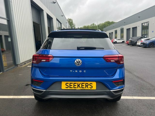 Volkswagen T-Roc Tsi Gpf Evo Sel VU19GXR Blue #5