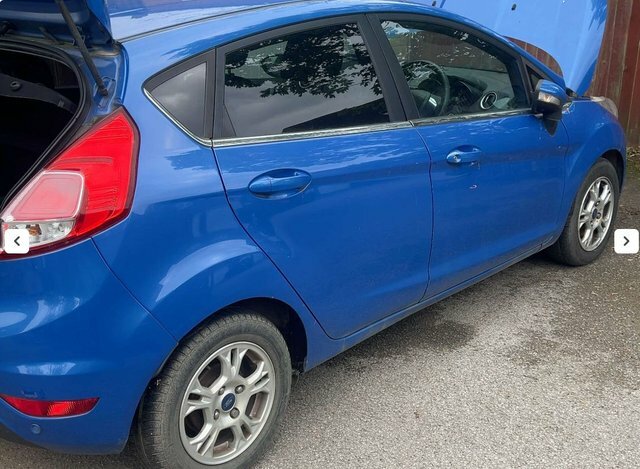 Ford Fiesta Tdci Econetic Zetec Hatchback Blue #4