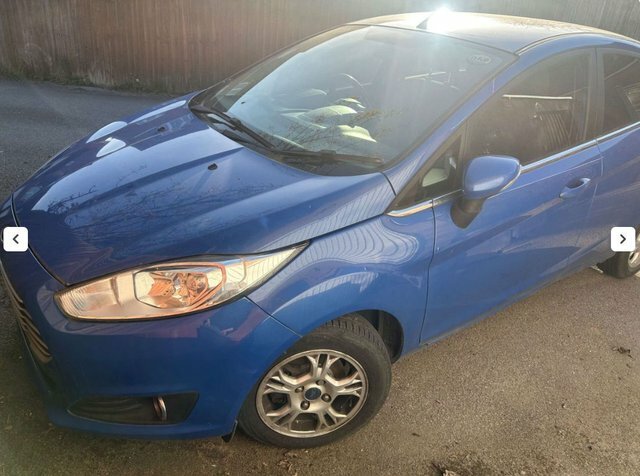 Ford Fiesta Tdci Econetic Zetec Hatchback Blue #3