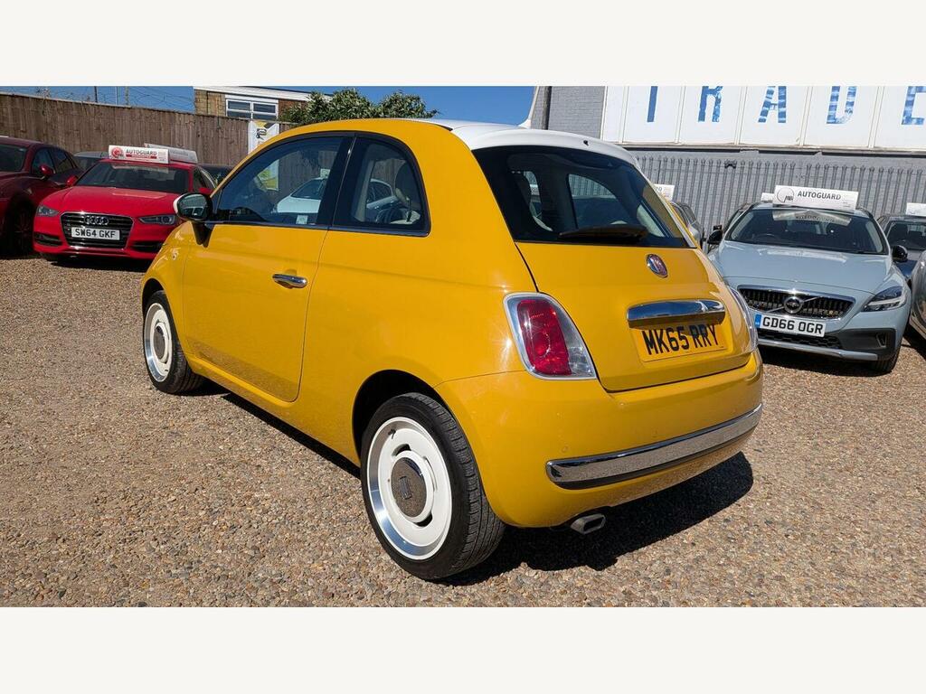 Fiat 500 Petrol MK65RRY Yellow #6