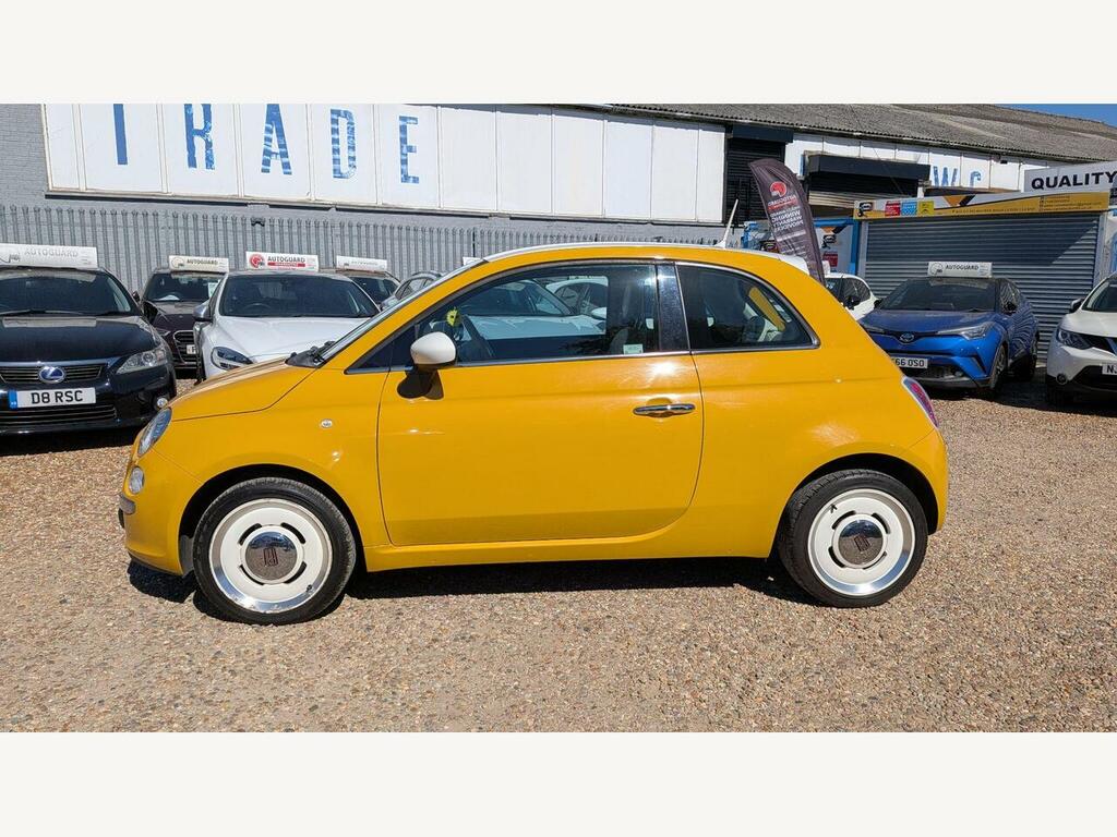 Fiat 500 Petrol MK65RRY Yellow #5