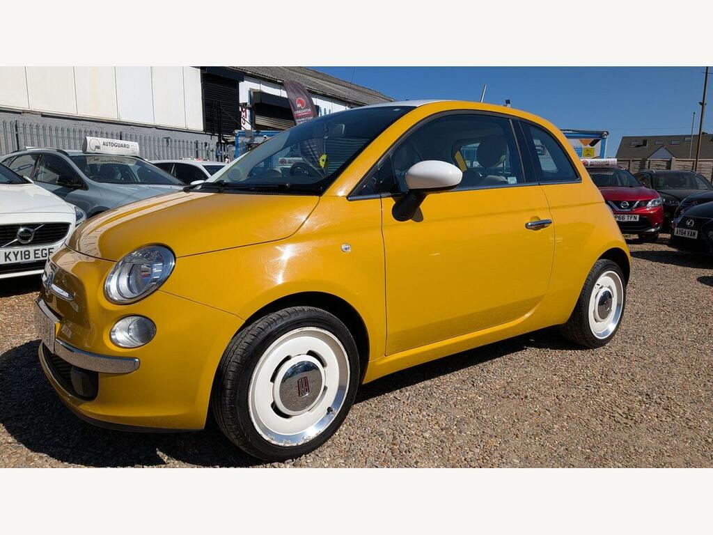 Fiat 500 Petrol MK65RRY Yellow #4