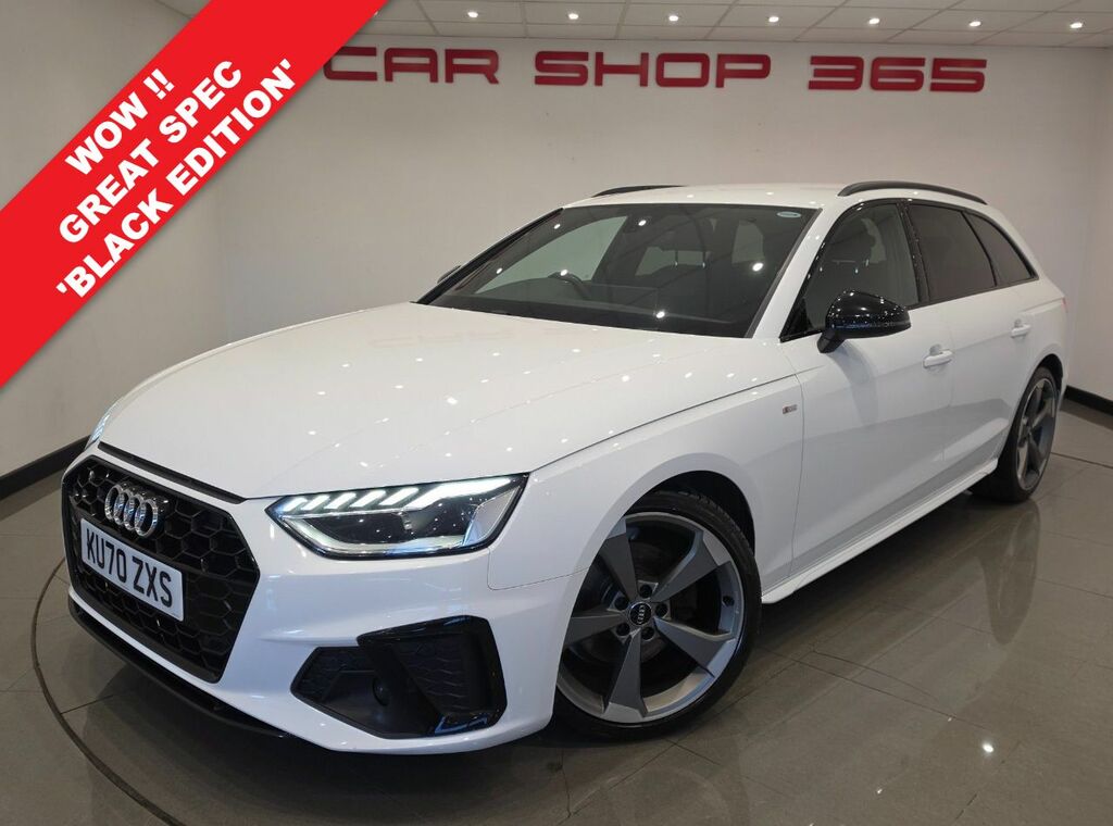 Audi A4 Avant Tdi 35 Black Edition White