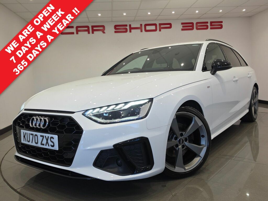 Audi A4 Avant Tdi 35 Black Edition KU70ZXS White #2
