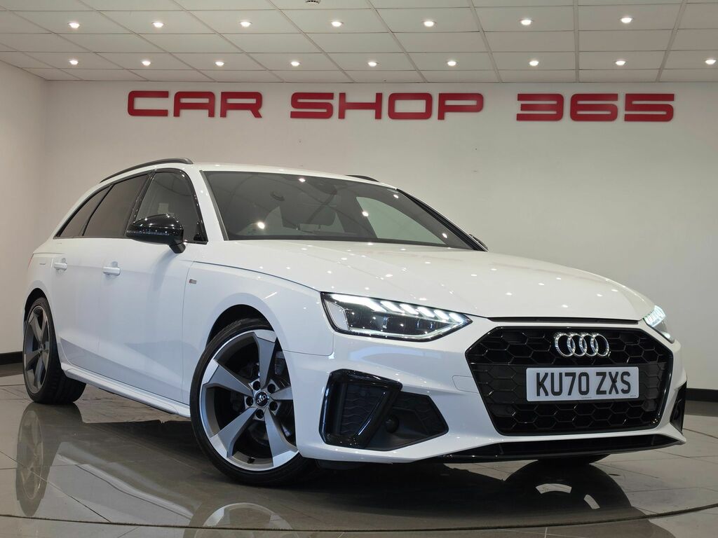 Audi A4 Avant Tdi 35 Black Edition KU70ZXS White #5