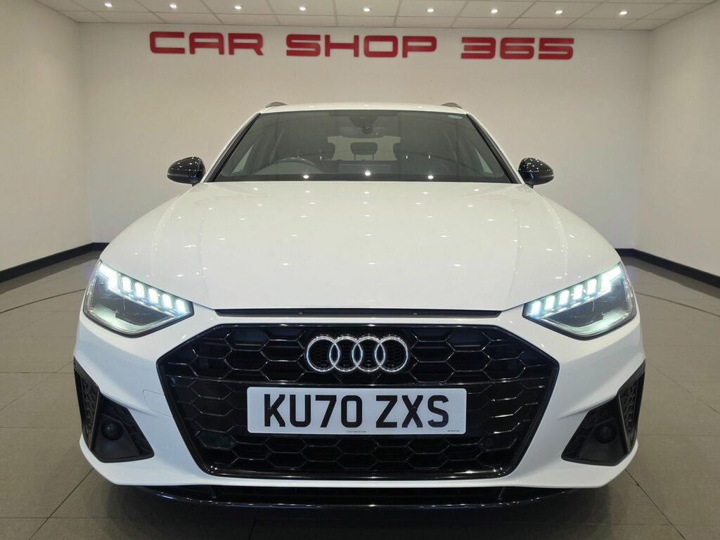 Audi A4 Avant Tdi 35 Black Edition KU70ZXS White #6