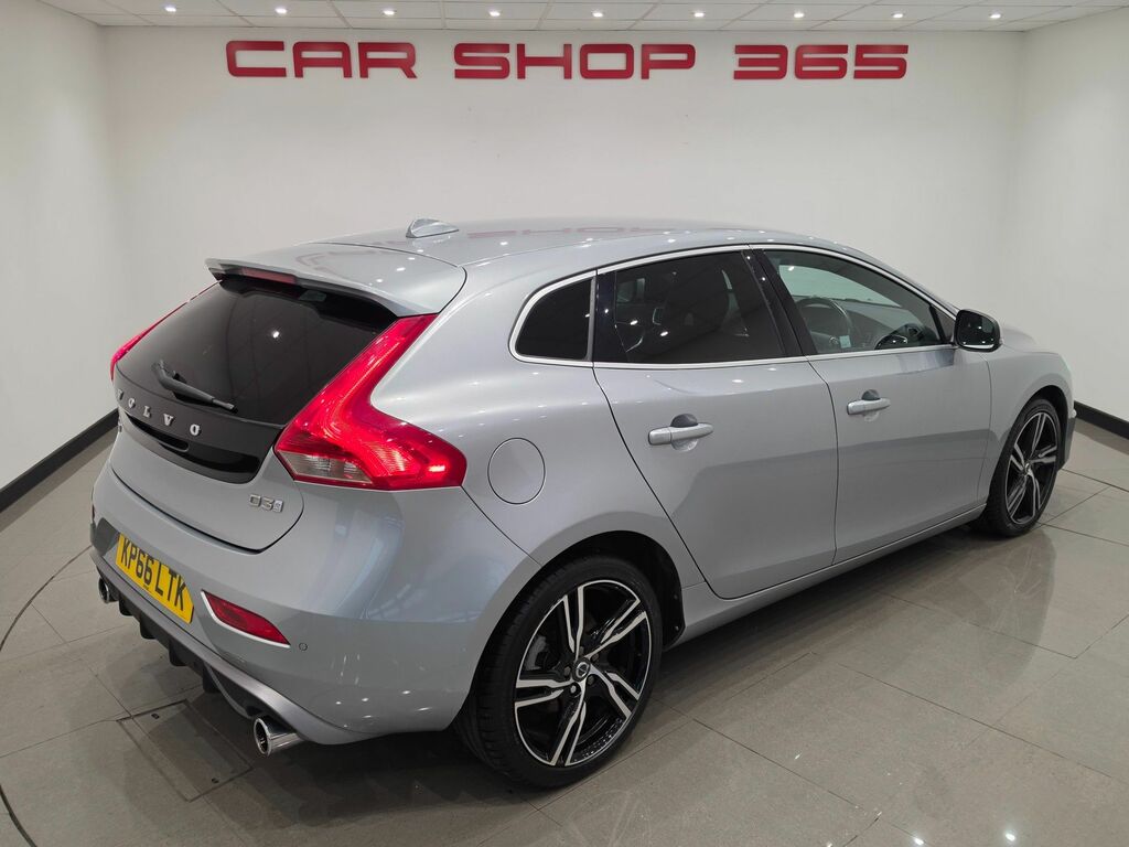 Volvo V40 D3 R-design Pro Hatchback Silver #3