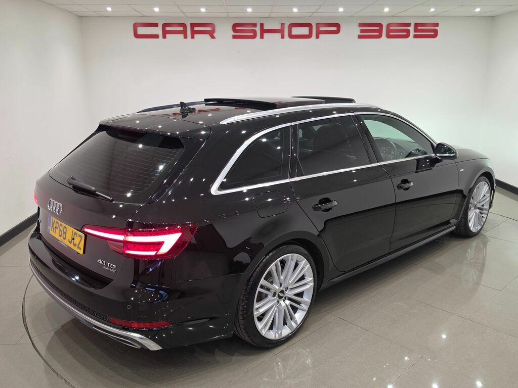 Audi A4 Avant Tdi 40 S Line KP68JCZ Black #4