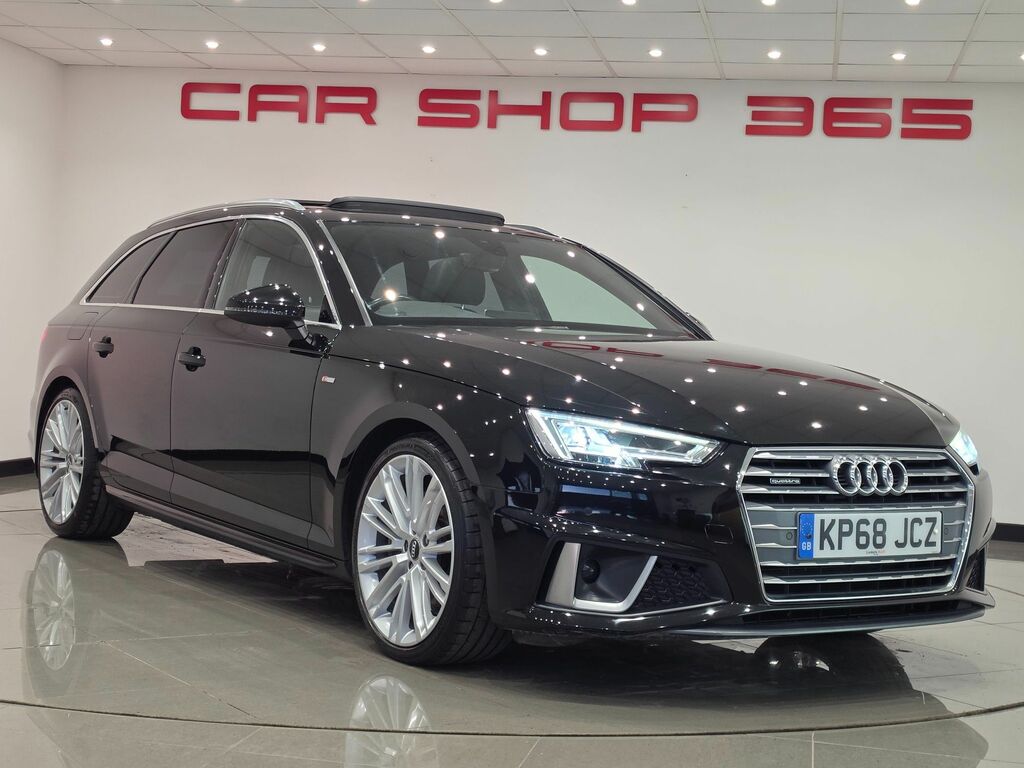 Audi A4 Avant Tdi 40 S Line KP68JCZ Black #6