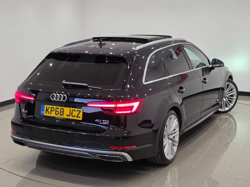 Audi A4 Avant Tdi 40 S Line KP68JCZ Black #5