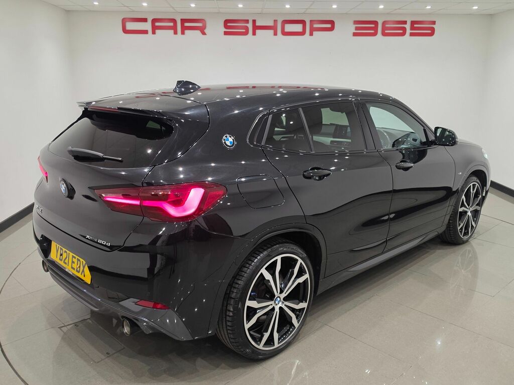 BMW X2 20D M Sport Suv Black #4