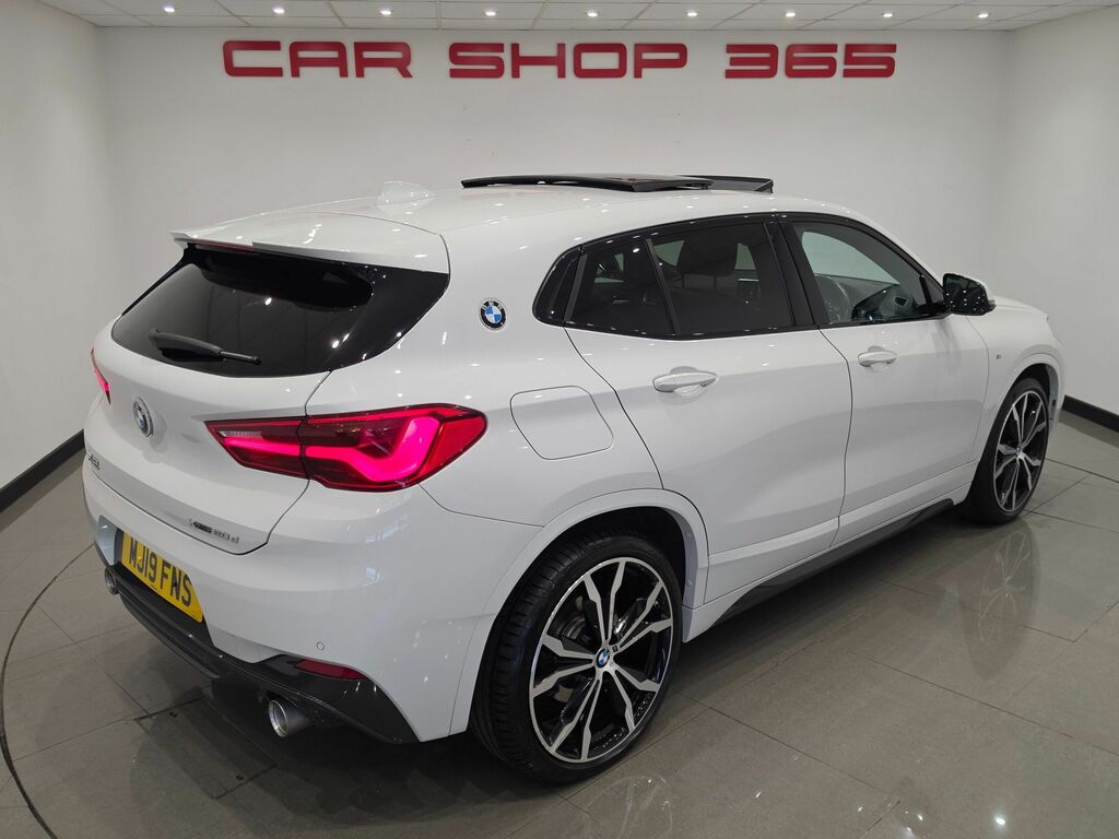 BMW X2 20D M Sport Suv MJ19FNS White #4