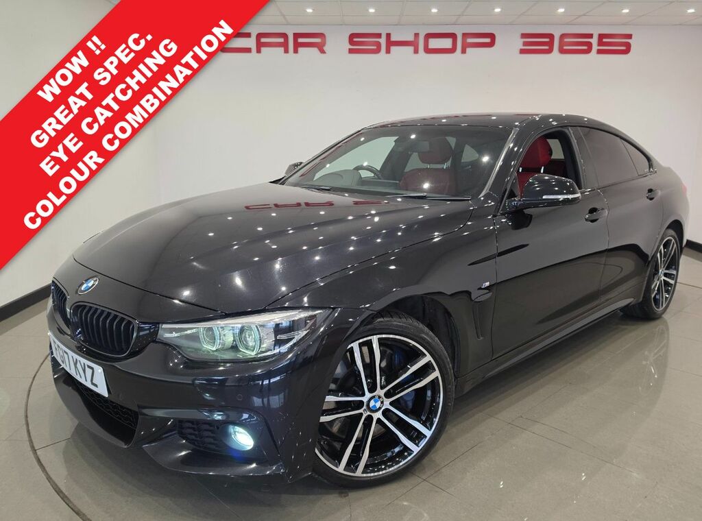BMW 4 Series Gran Coupe 435D M Sport Hatchback Black