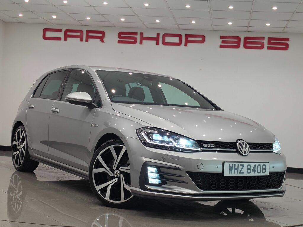 Volkswagen Golf Tdi Gtd Hatchback WHZ8408 Silver #5