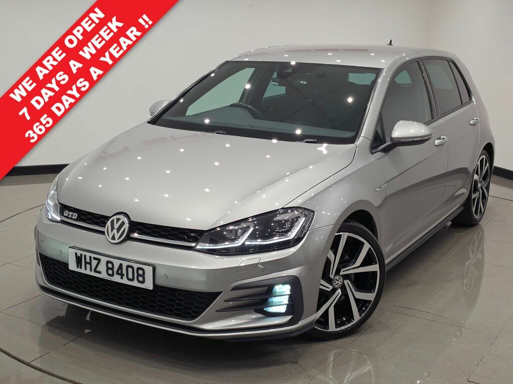 Volkswagen Golf Tdi Gtd Hatchback WHZ8408 Silver #2