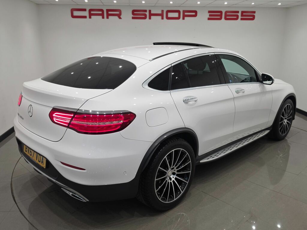 Mercedes-Benz GLC Class Glc350d V6 Amg Line BV67VDA White #5