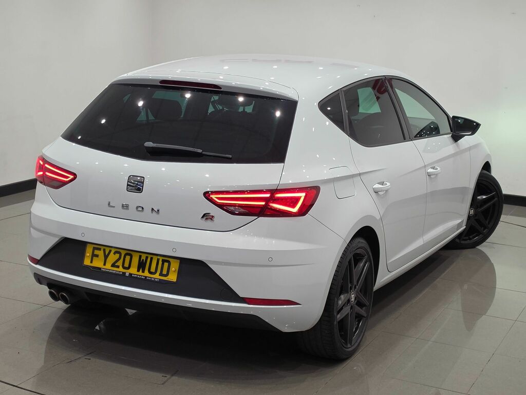Seat Leon Tdi Fr Black Edition White #4