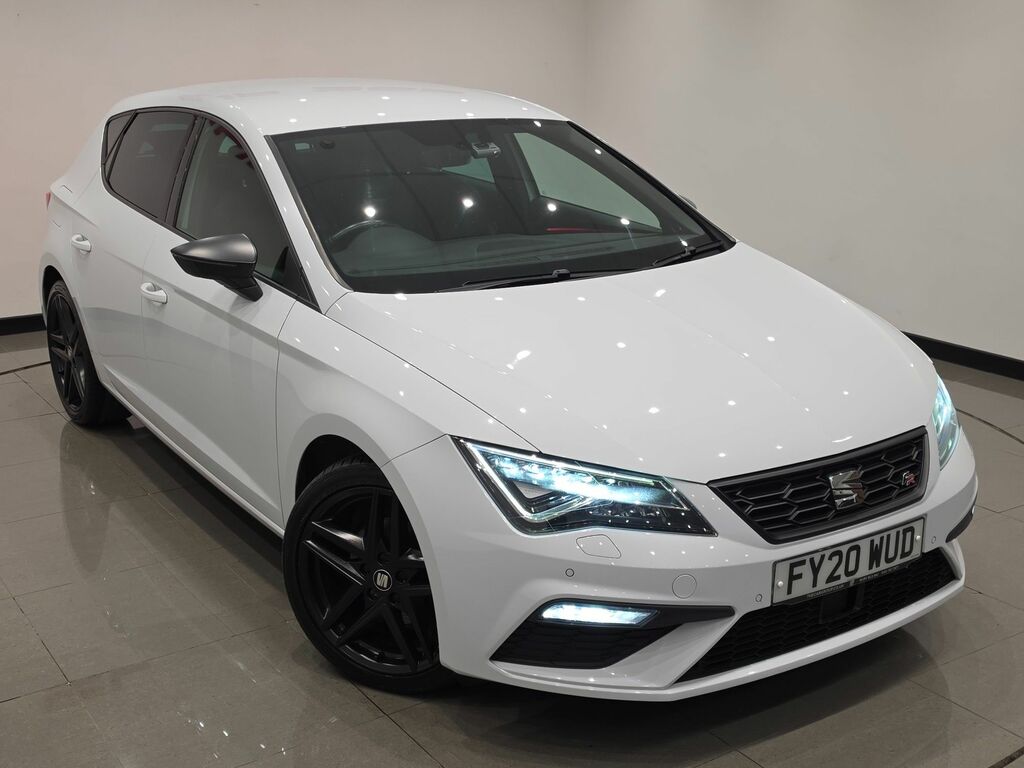 Seat Leon Tdi Fr Black Edition White #5