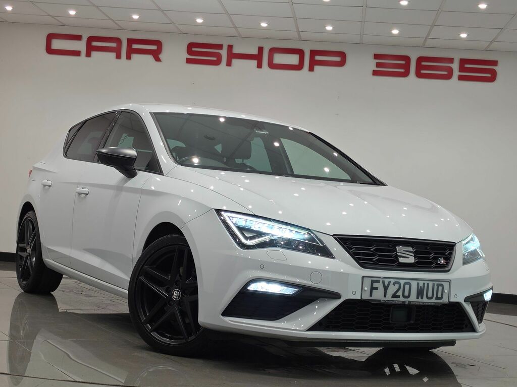 Seat Leon Tdi Fr Black Edition White #6