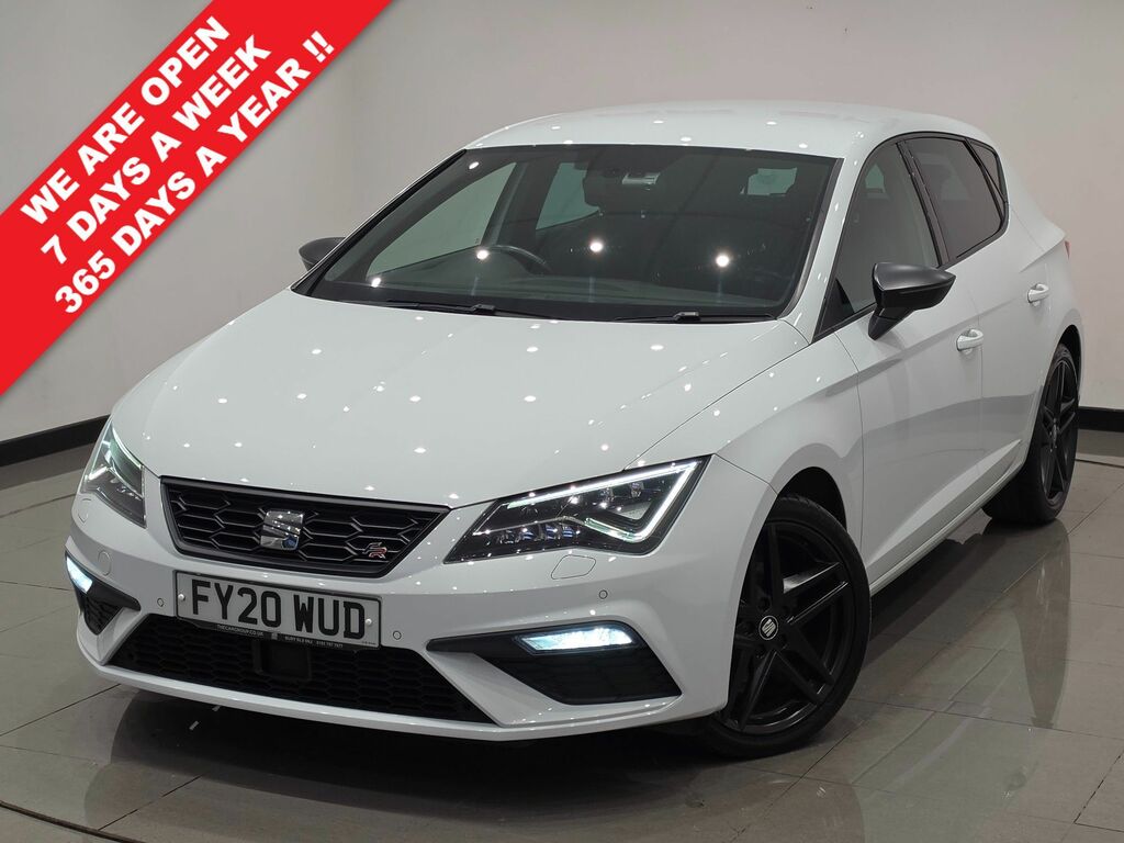 Seat Leon Tdi Fr Black Edition White