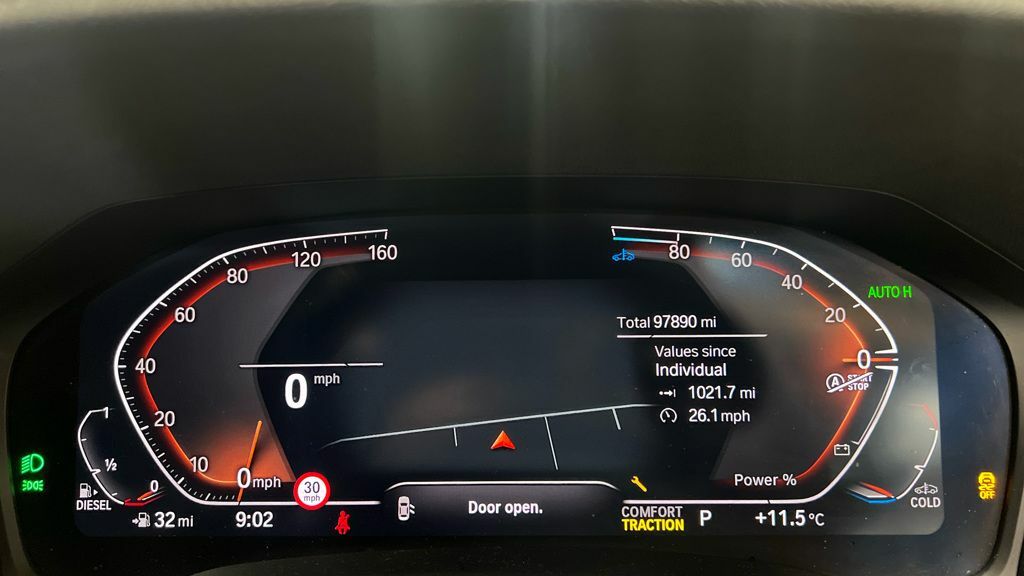BMW 3 Series 320D Mht M Sport YD21RBP White #6