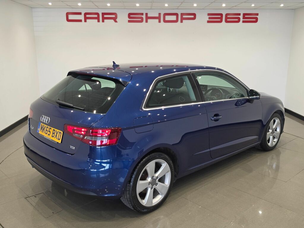 Audi A3 Tdi Sport Hatchback MK65BXD Blue #3