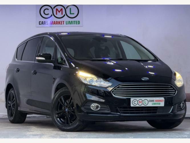 Ford S-Max 2.0 Tdci Titanium Powershift Euro 6 Ss Black #2
