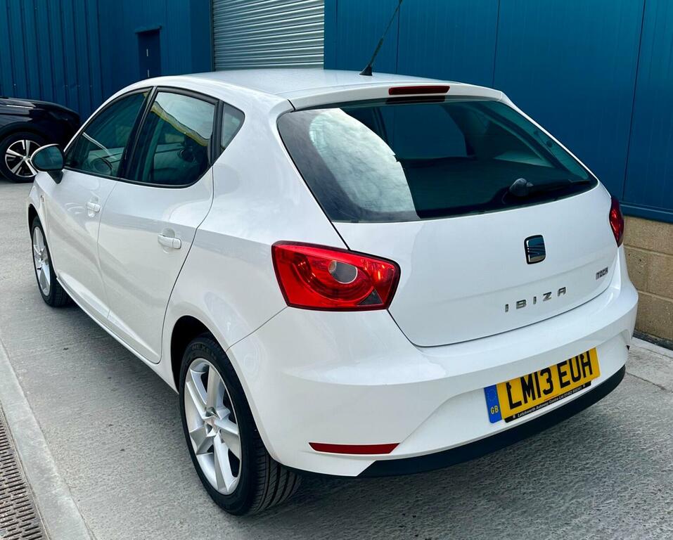 Seat Ibiza Hatchback 1.4 Toca Euro 5 201313 LM13EUH White #4