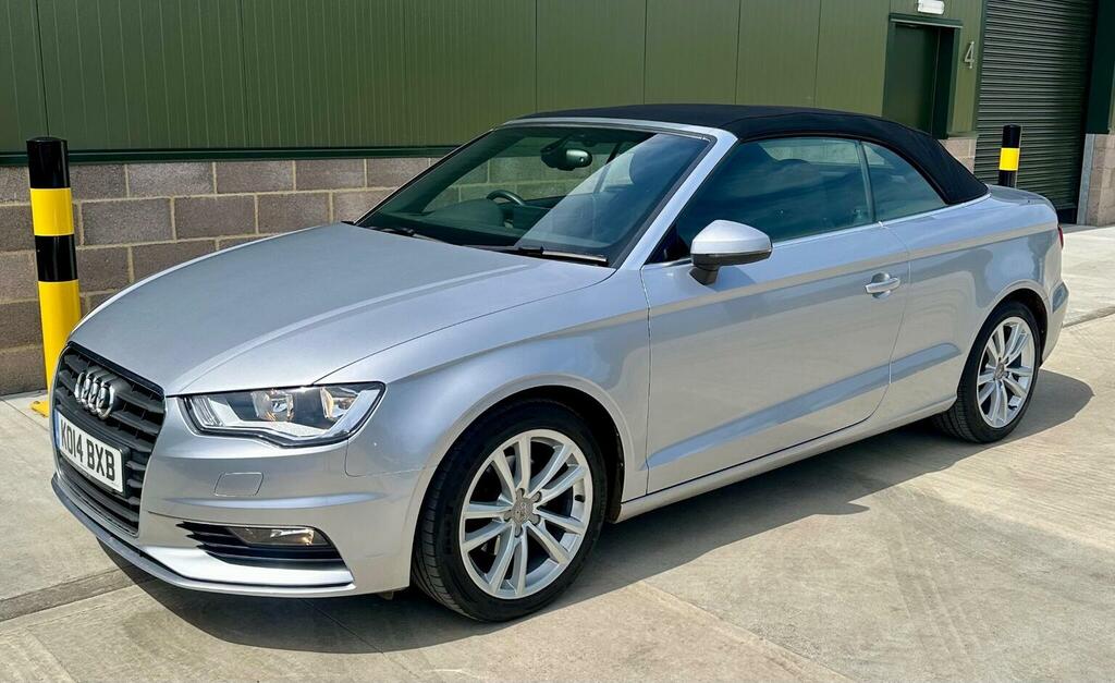 Audi A3 Cabriolet Convertible 1.4 Tfsi Cod Sport S Tronic Euro 6 S Silver #6