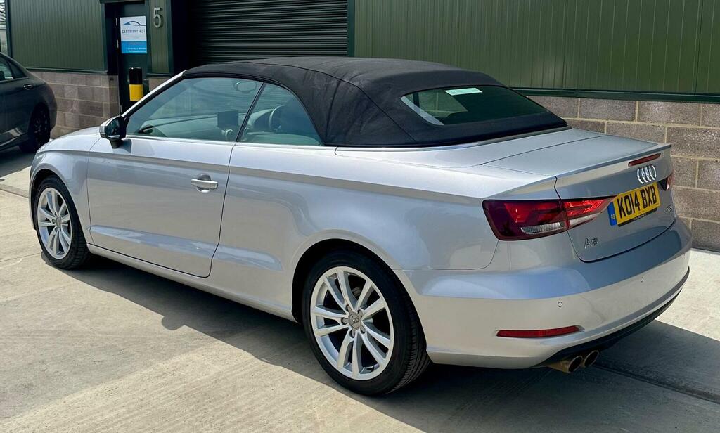 Audi A3 Cabriolet Convertible 1.4 Tfsi Cod Sport S Tronic Euro 6 S Silver #4