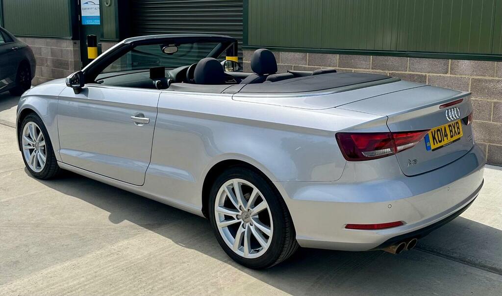Audi A3 Cabriolet Convertible 1.4 Tfsi Cod Sport S Tronic Euro 6 S Silver #2