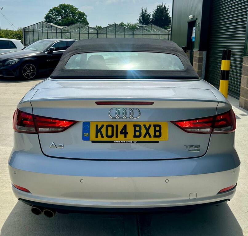 Audi A3 Cabriolet Convertible 1.4 Tfsi Cod Sport S Tronic Euro 6 S Silver #5