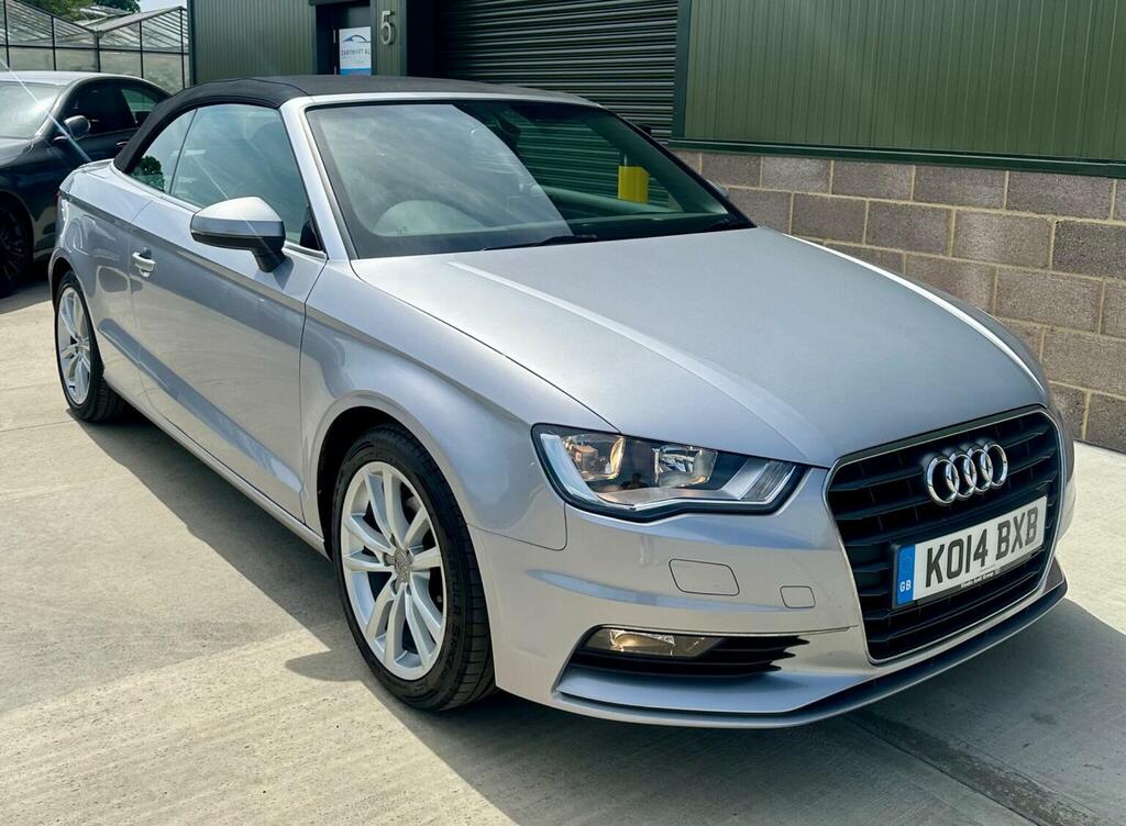 Audi A3 Cabriolet Convertible 1.4 Tfsi Cod Sport S Tronic Euro 6 S Silver #3