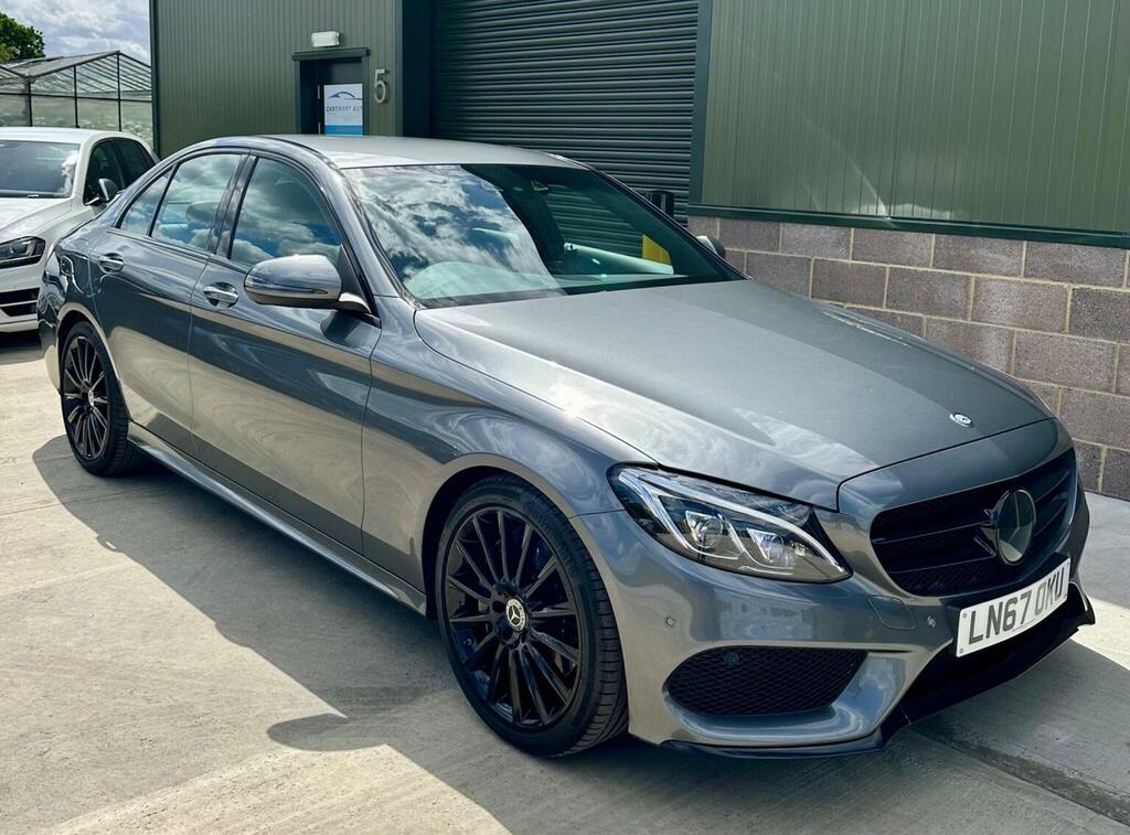 Mercedes-Benz C Class Saloon 2.1 C250d Amg Line G-tronic Euro 6 Ss 4 Grey