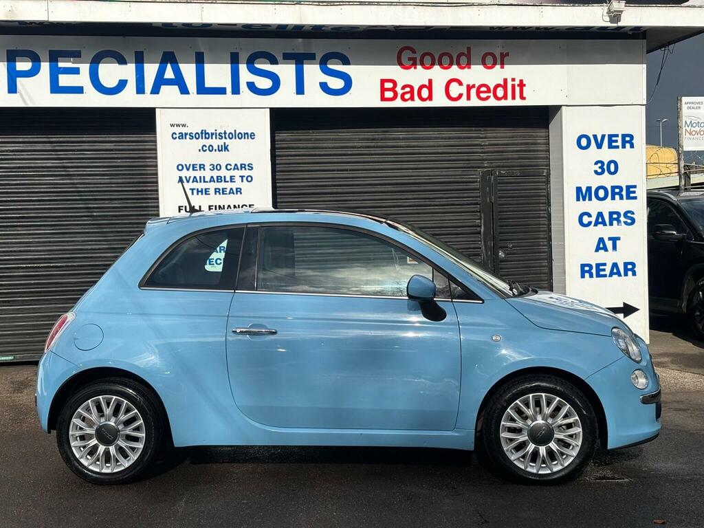 Fiat 500 Hatchback 1.2 Lounge Euro 6 Ss 201464 SH64WKW Blue #3