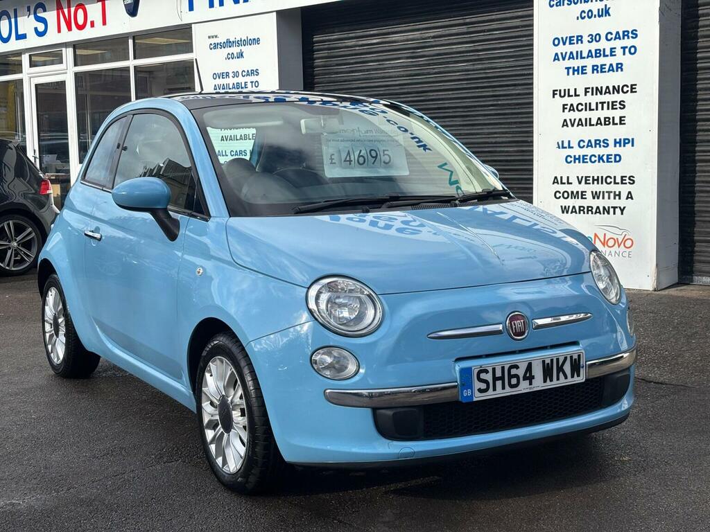Fiat 500 1.2 Lounge Euro 6 Ss Blue