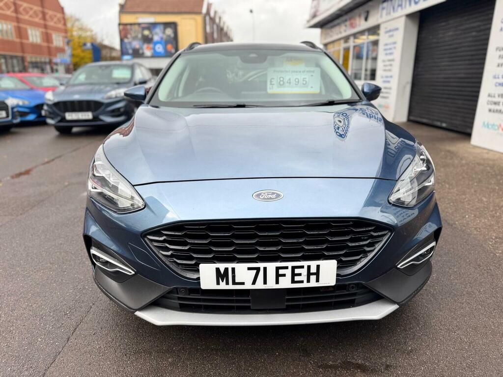 Ford Focus Estate 1.0T Ecoboost Mhev Active X Edition Euro 6 ML71FEH Blue #3