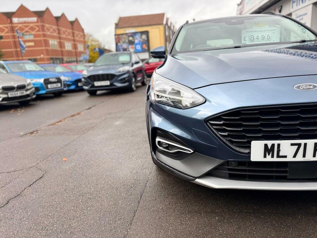 Ford Focus Estate 1.0T Ecoboost Mhev Active X Edition Euro 6 ML71FEH Blue #2