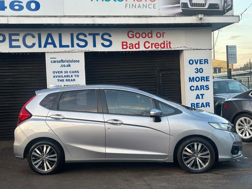 Honda Jazz Hatchback 1.3 I-vtec Ex Navi Euro 6 Ss 201 AE19NOU Silver #3