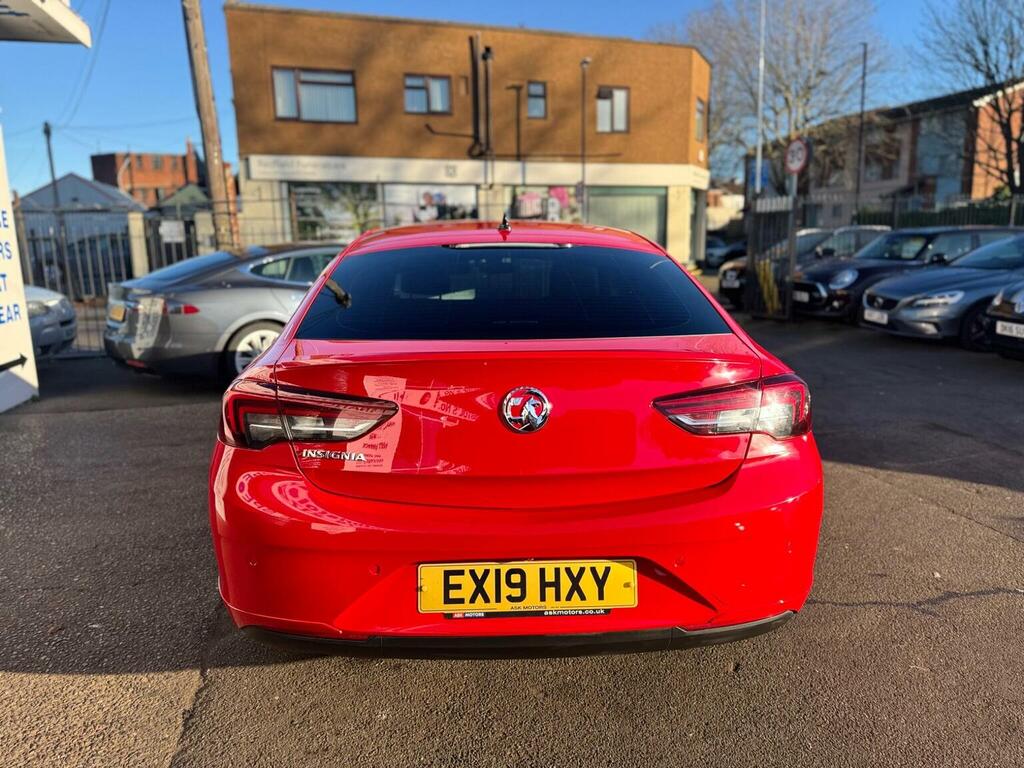 Vauxhall Insignia Hatchback 1.5I Turbo Gpf Sri VX Line Nav Grand Spo EX19HXY Red #4
