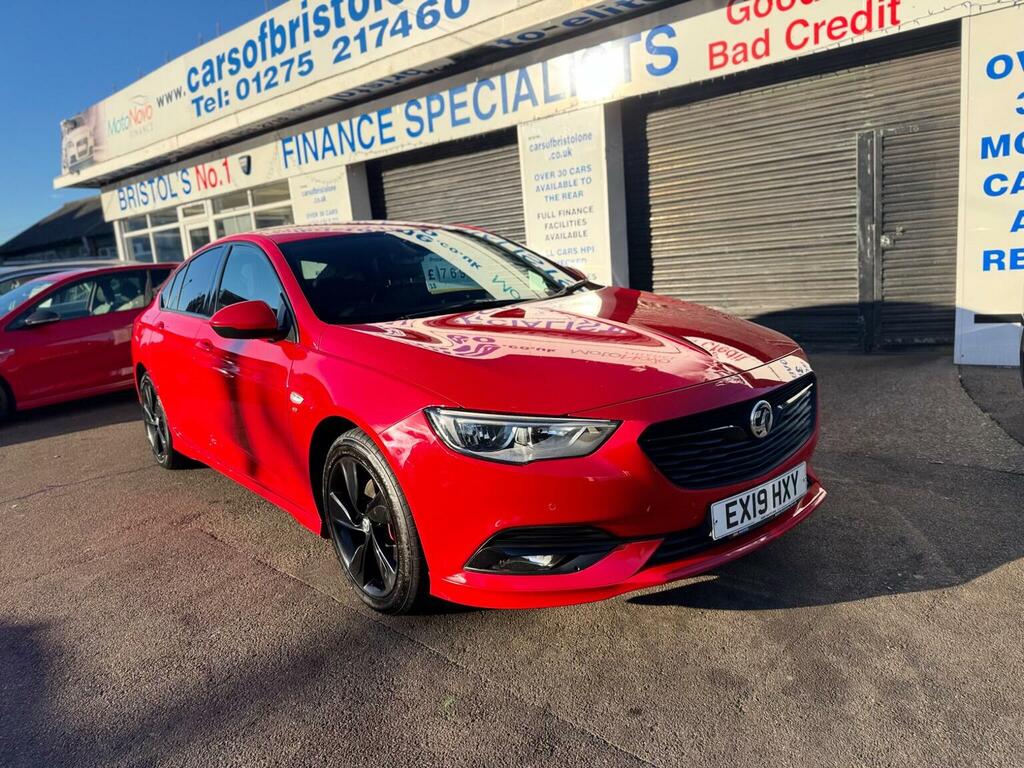 Vauxhall Insignia Hatchback 1.5I Turbo Gpf Sri VX Line Nav Grand Spo Red